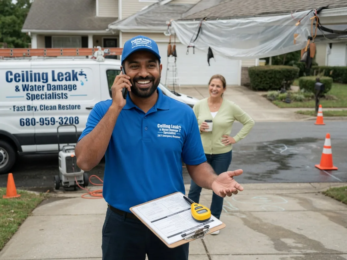 Ceiling Leak Cleanup Nanafalia, AL FAQs
